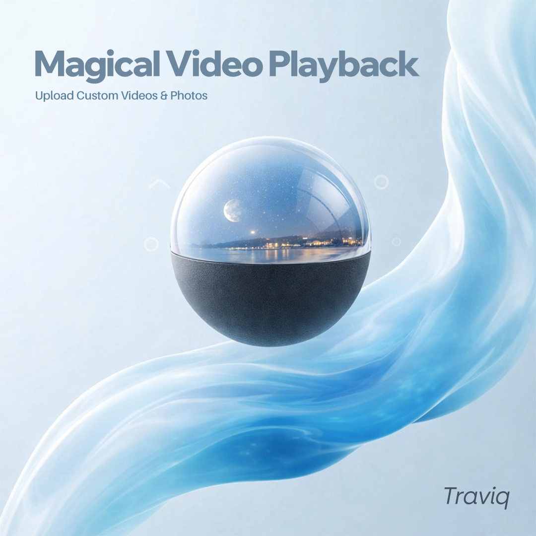 Video Glass Ball Lamp