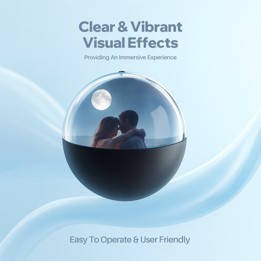 Video Glass Ball Lamp